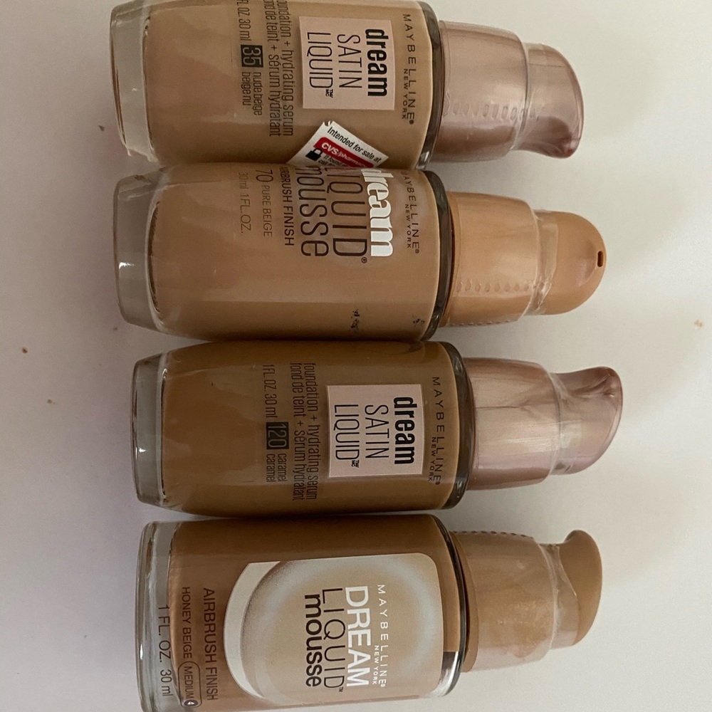 4 Maybelline dream liquid foundation